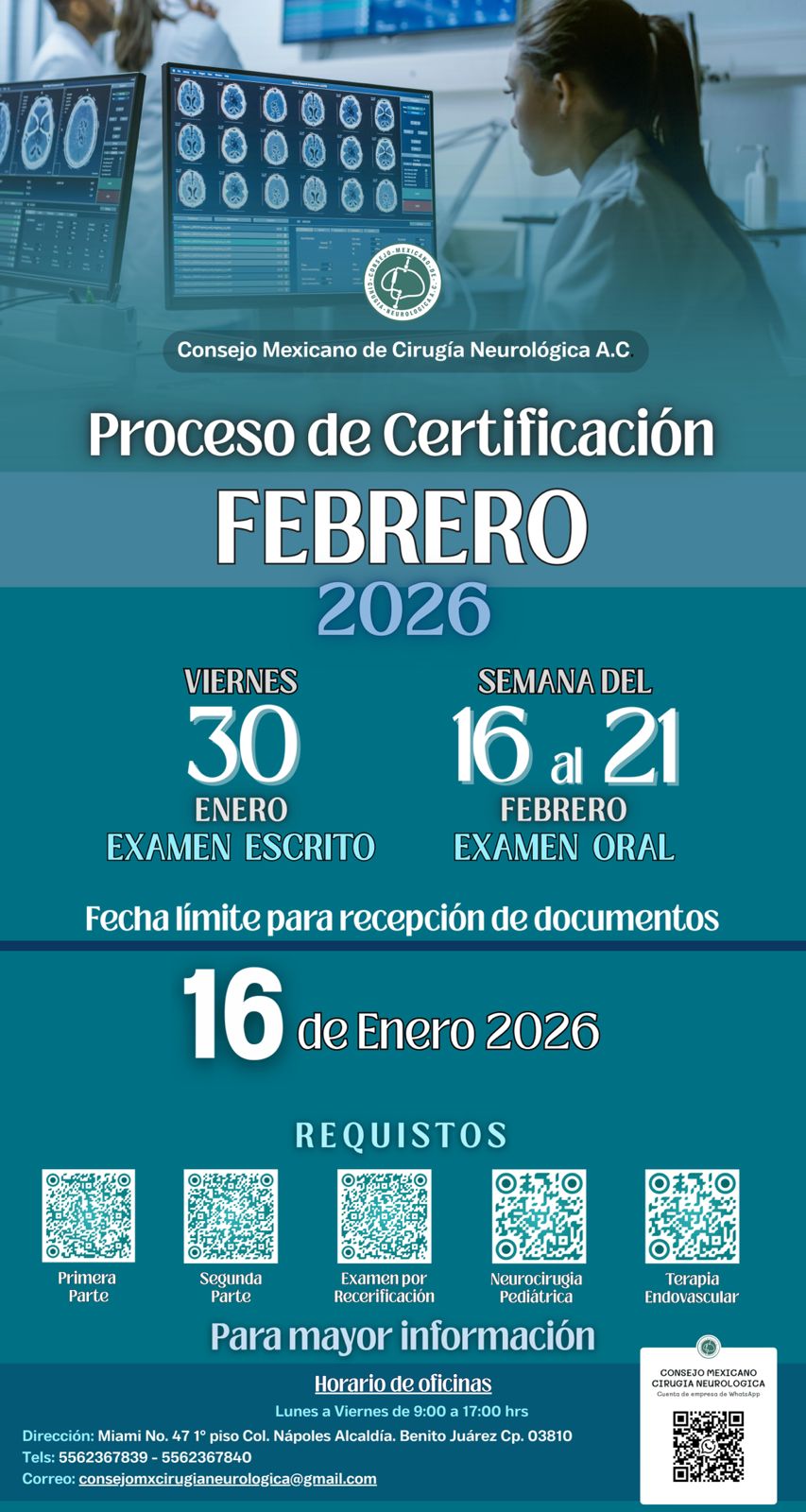 Proceso Certificación Febrero 2026